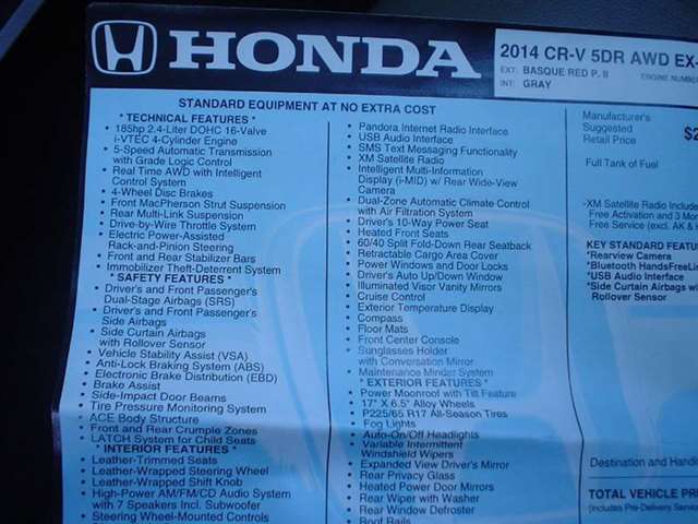 Honda CR-V 2014 photo 24
